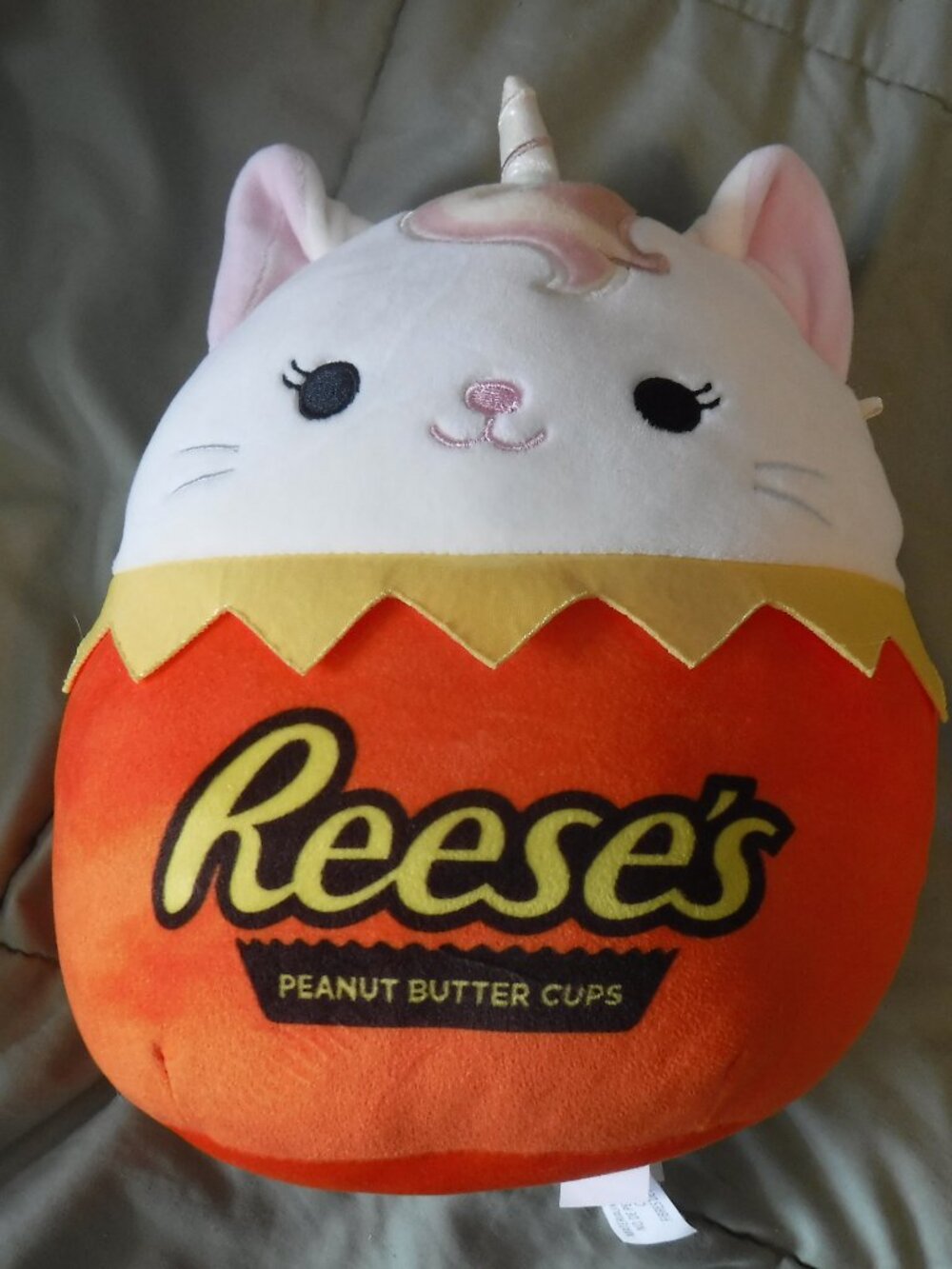 Squishmallows Cat Unicorn Reeses Peanut Butter Cups Plush